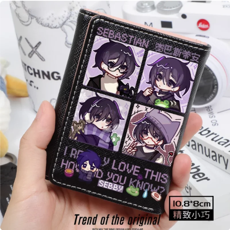 Sebastian Fashion Wallet PU Purse Card Holder Hasp Money Bag Cosplay Gift B1819