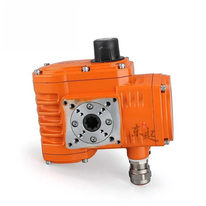 Compact explosion-proof electric actuator for butterfly ball valves 24v 220v waterproof view 4