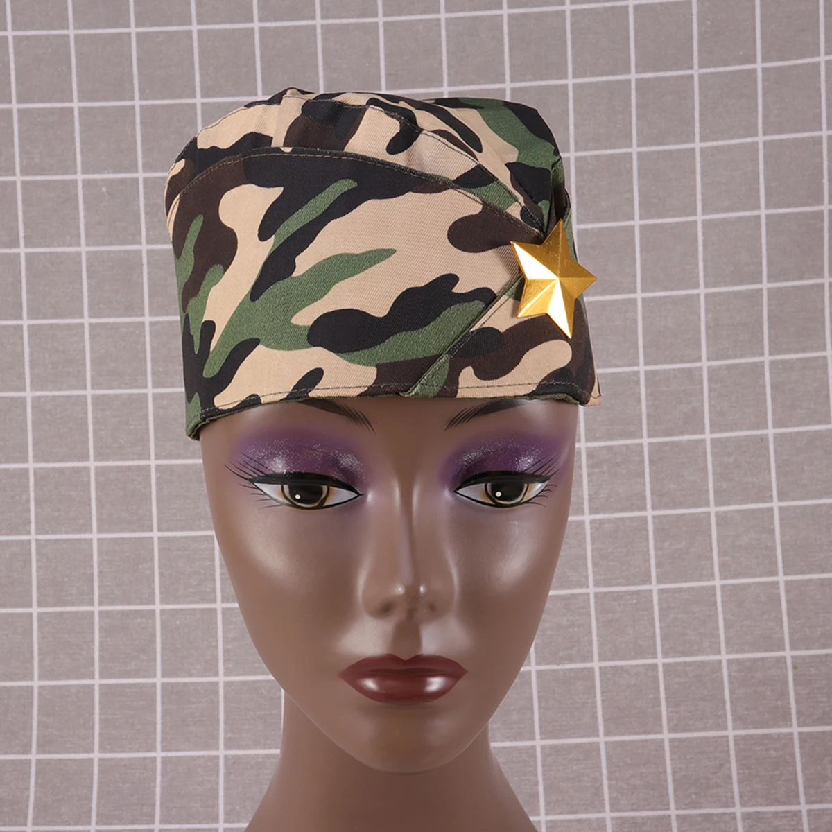 

Military Green Sailor Dance Hat Lightweight Stylish Peaked Cap For Party Performance Square Dance Berets Military Cap Stewardess