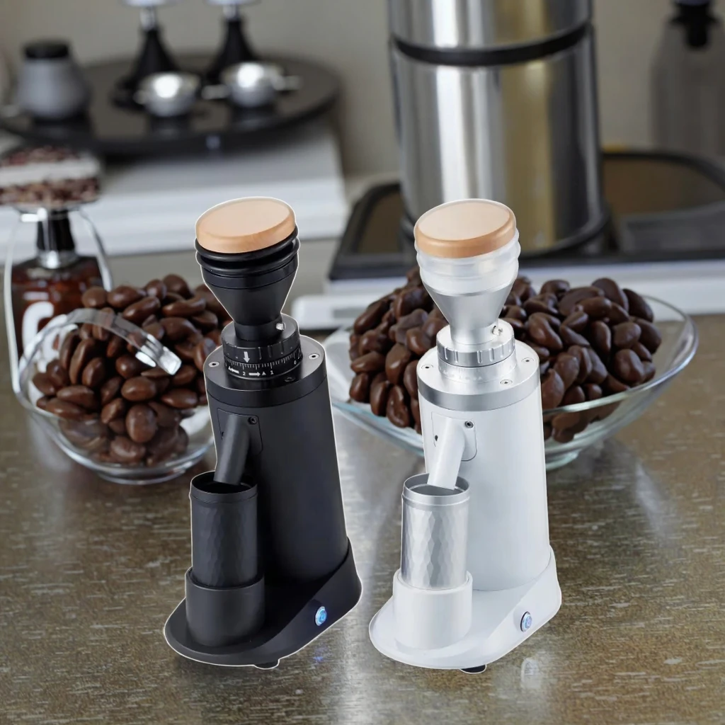 Automatic Coffee Bean Grinder DF64 Single Dose Flat Burr Coffee Grinder 64mm Coffee Grinder Machine