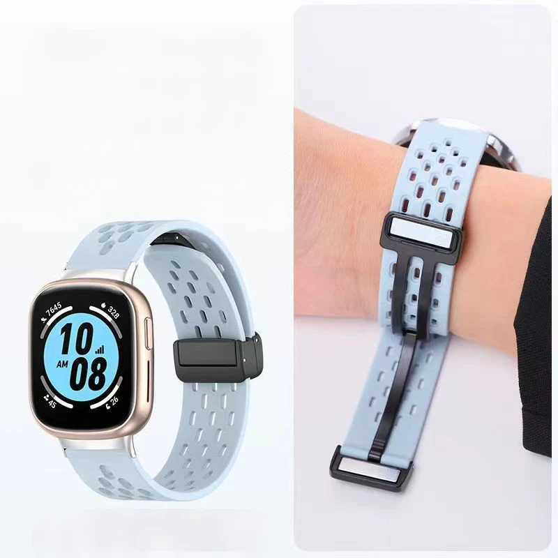 Silikon Strap Für Honor Uhr 5/4 Magnetische Armband Für Honor Uhr 4 Frau Mann Armband Smartwatch Correa Armband