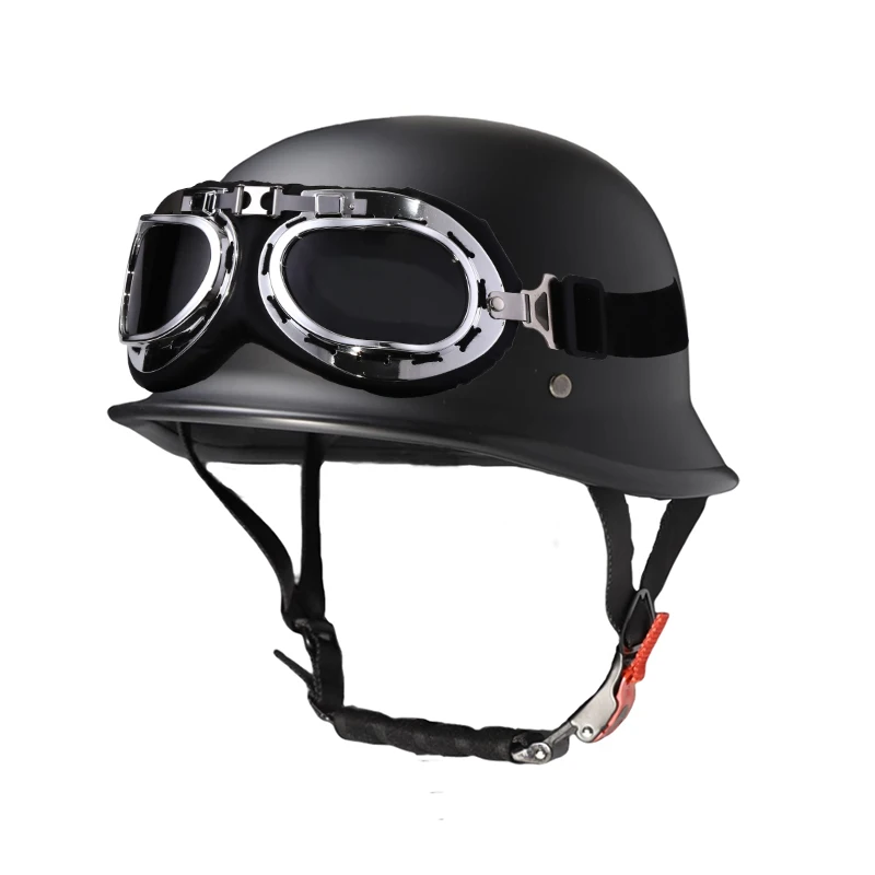 

Motorcycle helmet retro half helmet electric scooter riding helmet suitable for men and women all year round