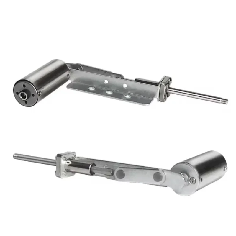 Upgrade Reciprocating Shaft Linear Actuator, Metal Small Telescopic Reciprocating Motor Accessory with 39mm Stroke