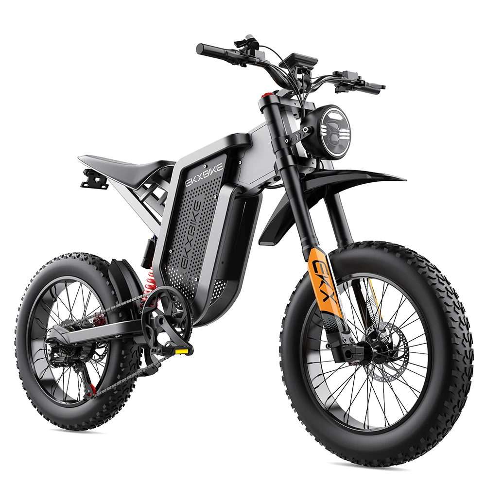 EKX-X21 Electric Motorcycle with Samsung Battery, Cross-Country Mountain Electric Bike, 20 