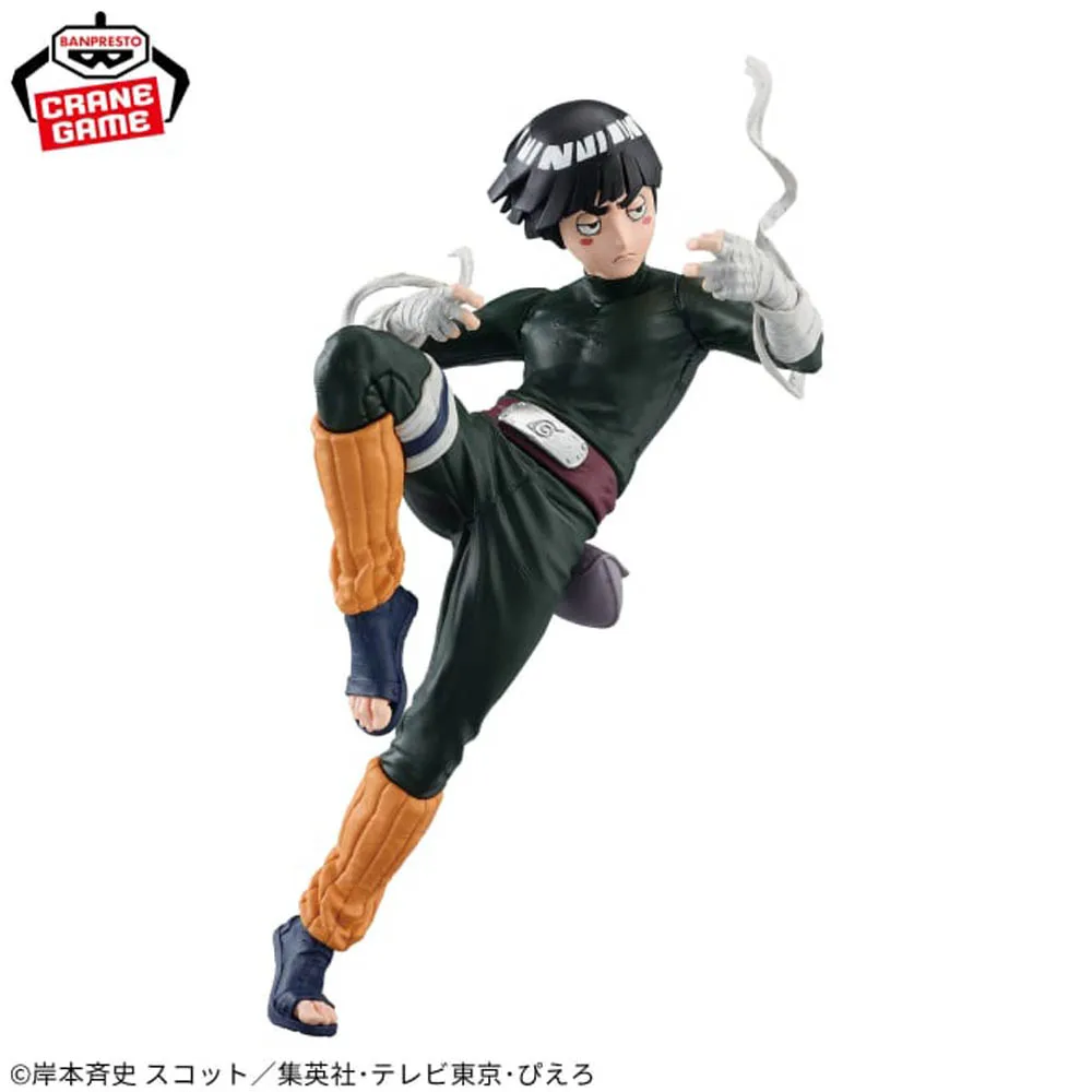 In Stock Original BANPRESTO FIGURE COLOSSEUM Rock Lee Figure Anime Naruto Model Genuine Boxed Toy