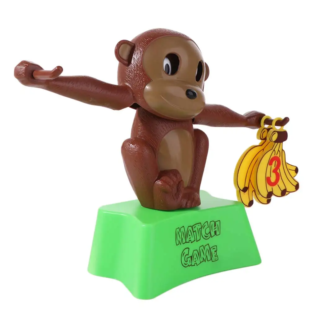 Educational Montessori Math Balance Toy Interactive Learning Digital Monkey Balance Scale Cartoon Puzzle Banana Monkey Math Game