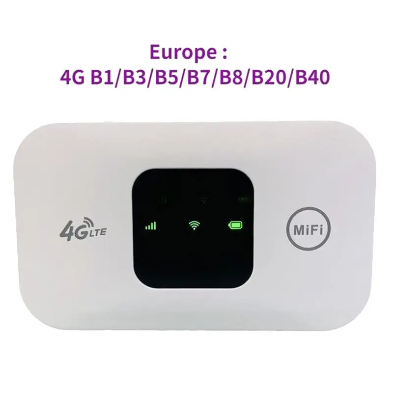 618 Mega Sale 4G WiFi Router MiFi 150Mbps WiFi Modem Car Mobile WiFi Wireless Hotspot Support 10 Users with Sim Card Slot
