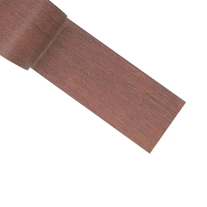 Simulation Wood Grain High-Adhesive Waterproof Adhesive Patch 1 Roll Wood Grain High Adhesive Repair Tape For Furniture Floor