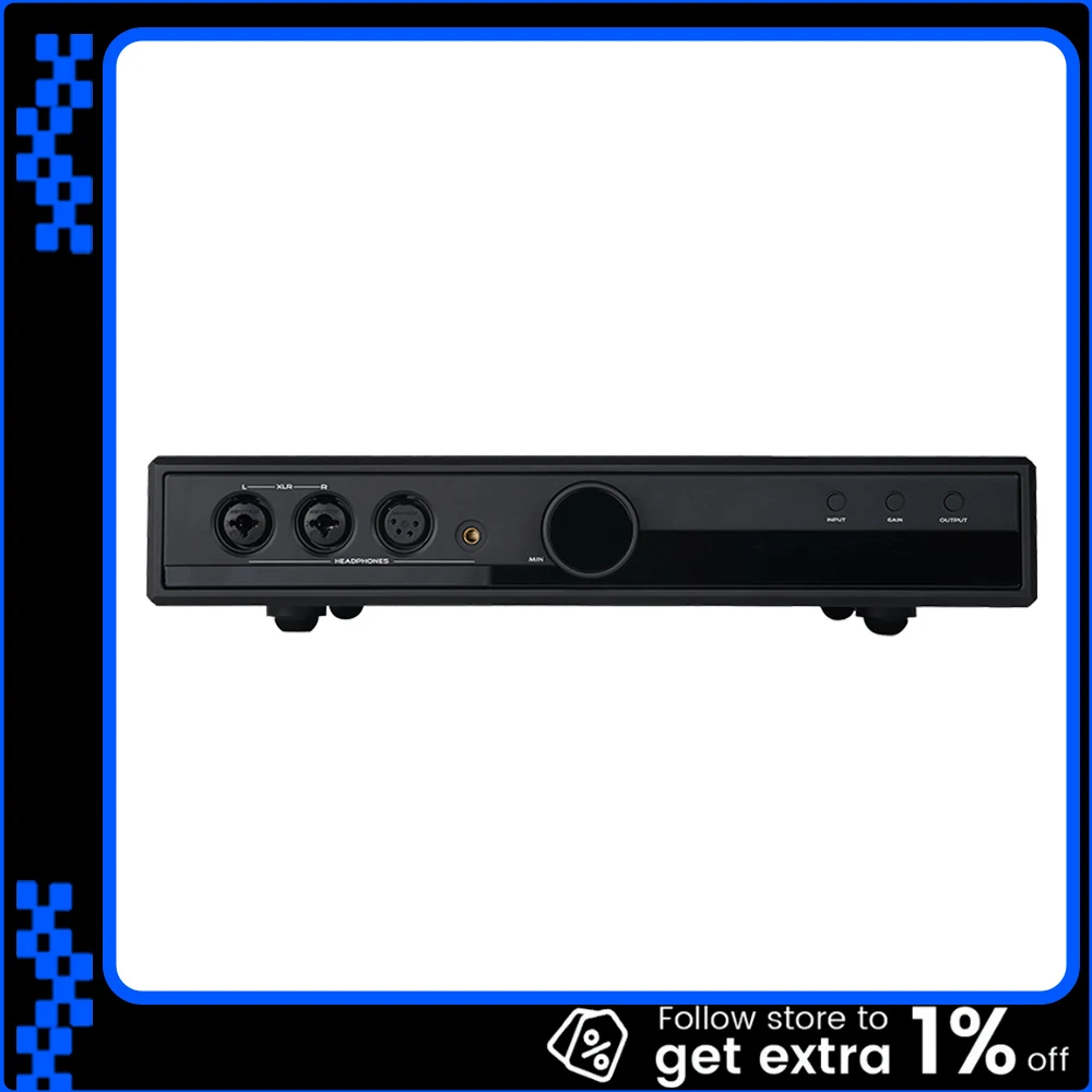 HIFIMAN × GOLDENWAVE PRELUDE Полностью балансный усилитель для наушников класса A HIFIMAN × GOLDENWAVE PRELUDE Полностью балансный усилитель для наушников класса A