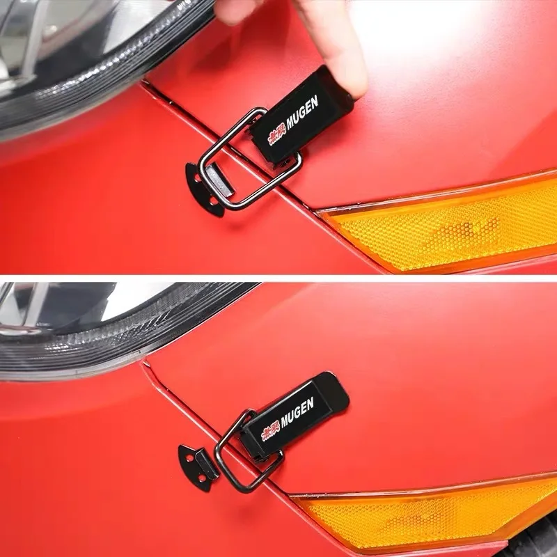 Car bumper buckle pull hook modified surround fixed lock front bumper front bumper trunk buckle universal