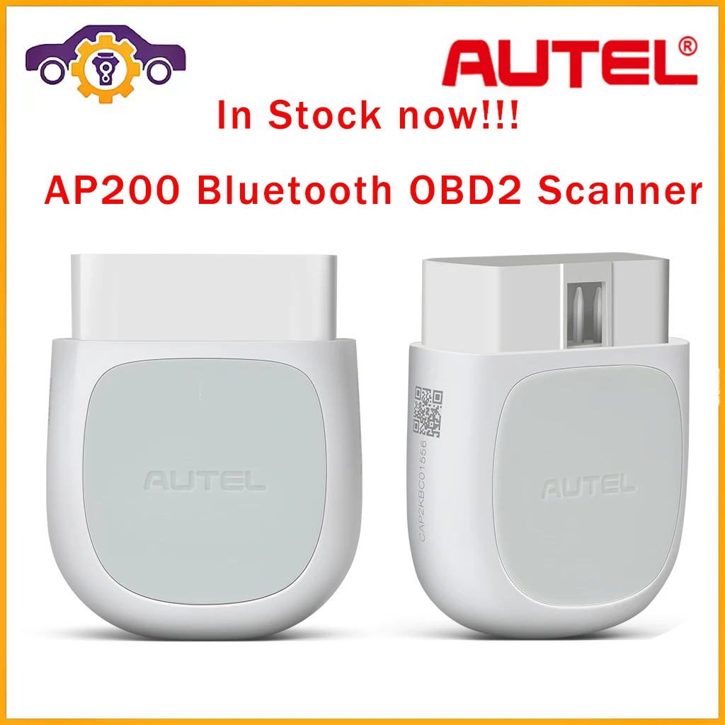 In stock Autel AP200 Bluetooth OBD2 Scanner Automotivo OBD 2 TPMS Code Reader Car Diagnostic Tool Full Systems Scan Tools