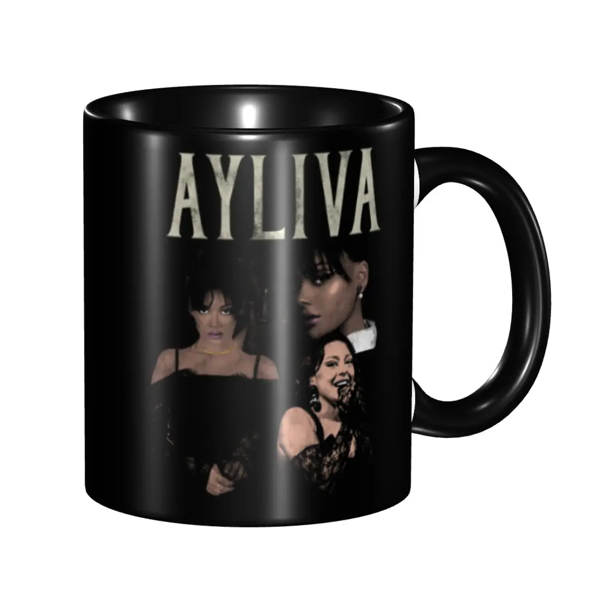 

Germany Ayliva Singer And Musician Mugs Custom Coffee Ceramic Mug Creative Present