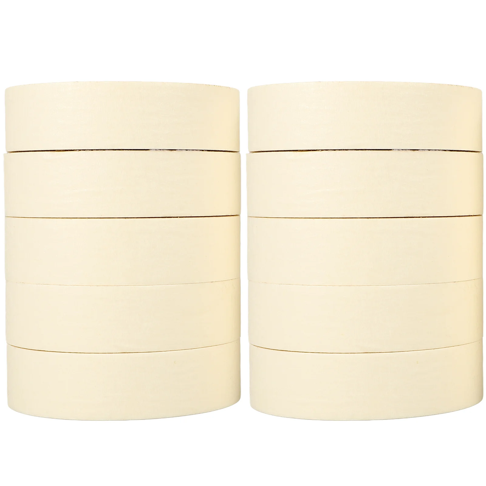 10 قطعة 10 لفات 20 متر/لفة اخفاء الرسامين الأبيضين لطلاء جدران بقايا ورق مجاني شريط رسم الشريط #2