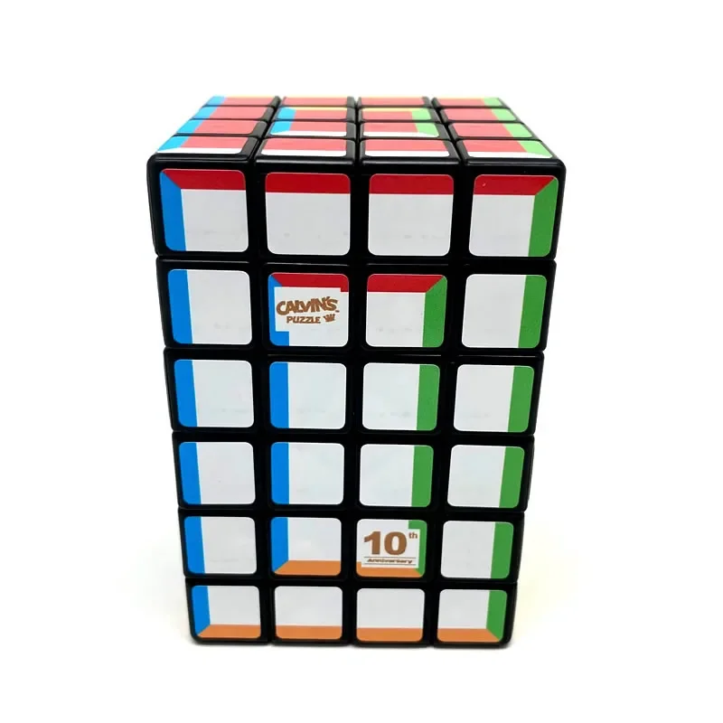 Tomz-Cube magique cuboïde Super 4x4x6, puzzles de Calvin Neo, vitesse professionnelle, jouets Twisty