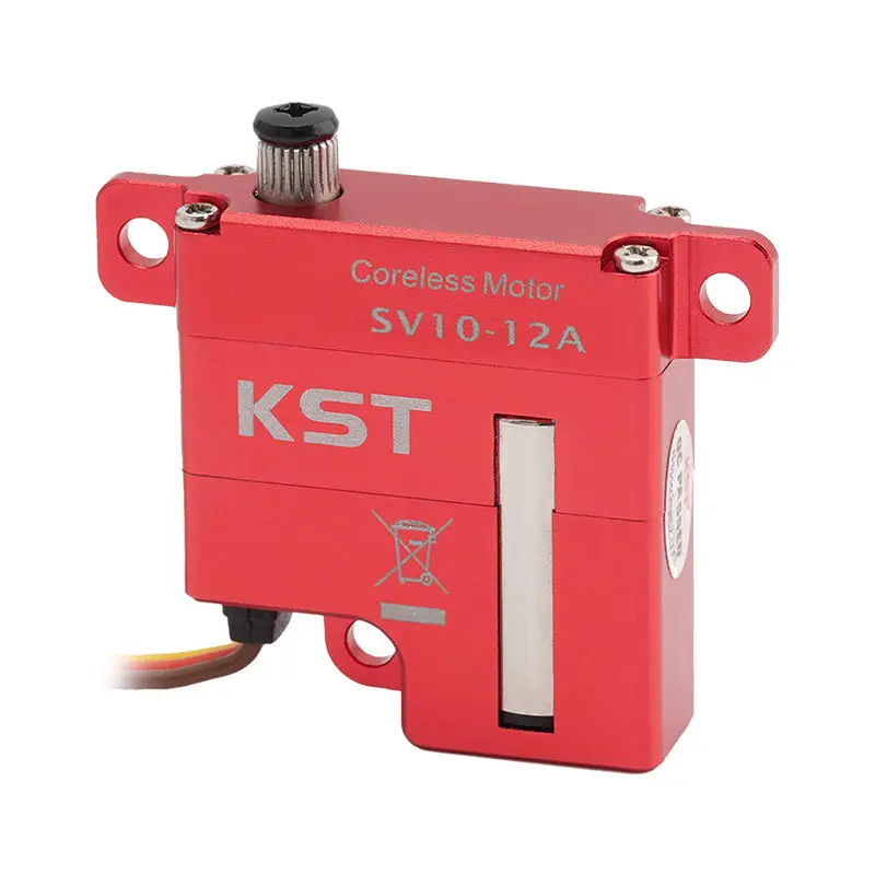 

KST SV10-12A Ultra-High Pressure 14.0 kgf.cm 0.10 sec/60. Remote-Controlled Airplane, Industrial UAV Use, Coreless Wings