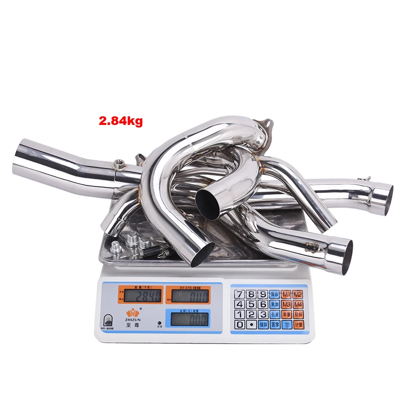 Motorcycle Exhaust Escape Front Link Pipe Connect Original Muffler For BMW R1250R R1250RS R1250RT R1250GS ADVENTURE 2019 - 2023