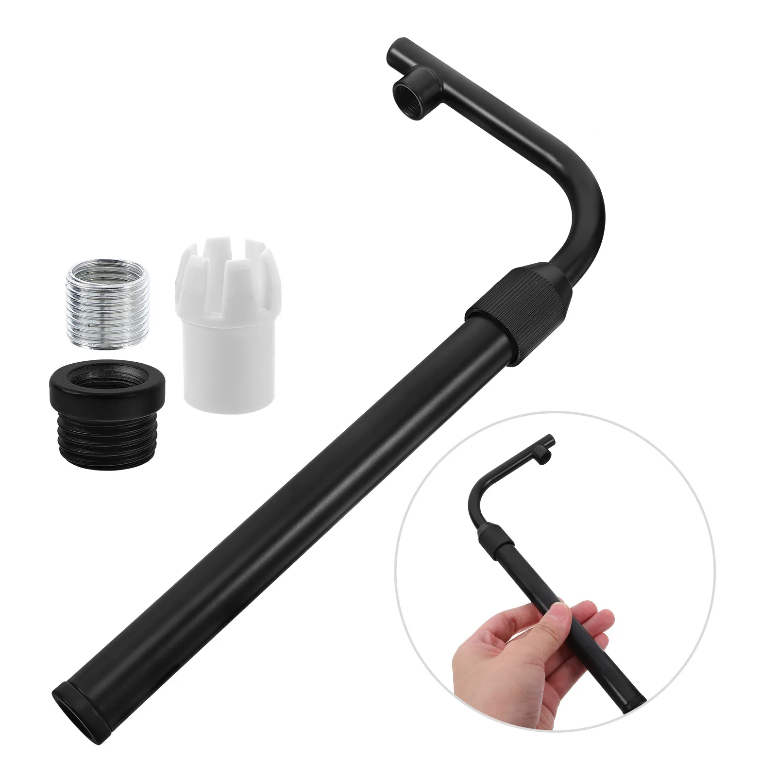 1 مجموعة الجدول مصباح ملحق منحني الحديد الجذعية الخيوط مصباح الجذعية استبدال تركيبة إضاءة أجزاء DIY إصلاح تركيب المصابيح أجزاء #4