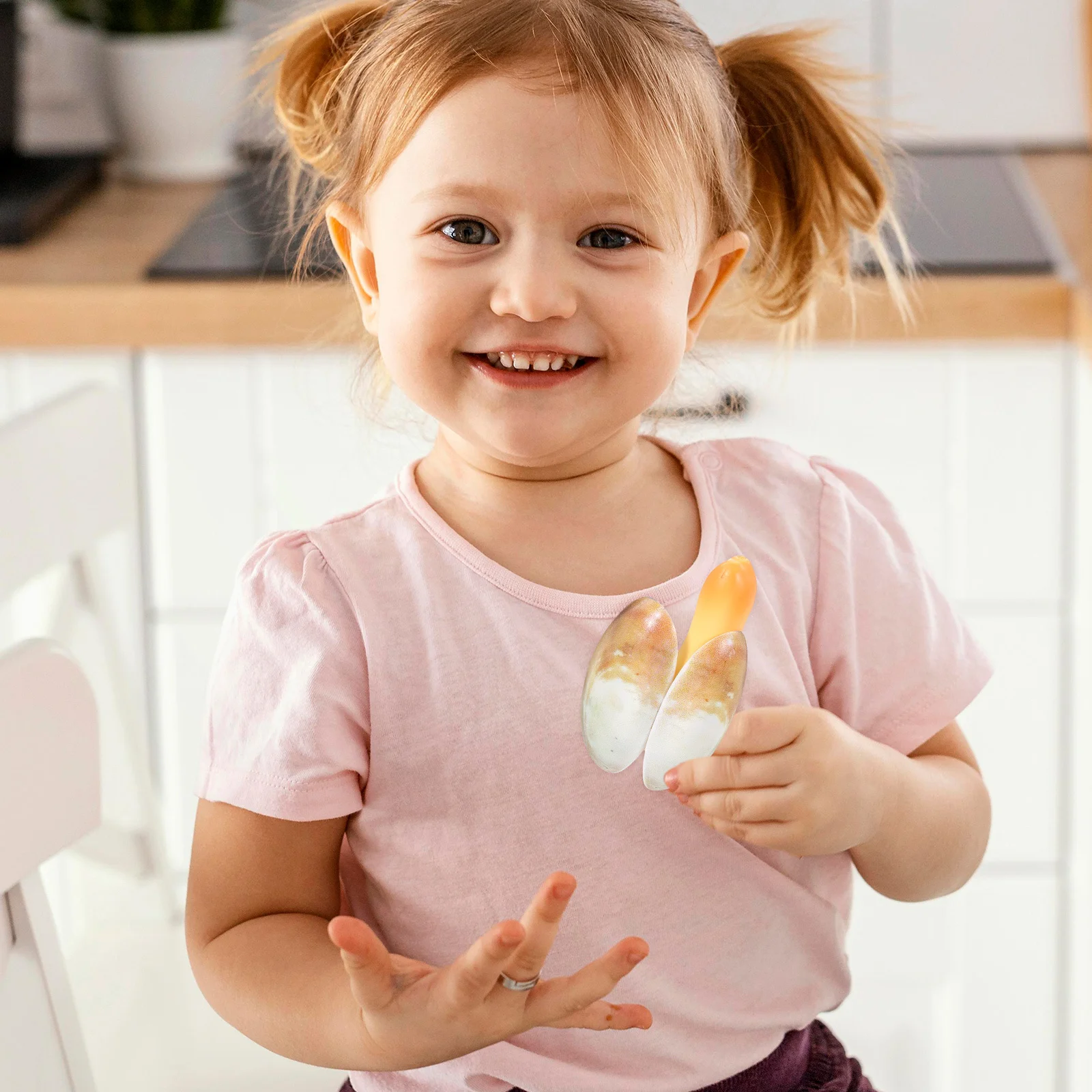 4 قطعة الصحافة من نوع المياه مطلق النار شل تصميم الاطفال في الهواء الطلق بركة حفلة الصيف رذاذ الماء الرش متعة المزحة اللعب التفاعلية #1