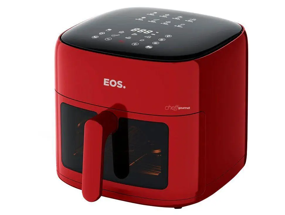 Air Fryer EOS Cheff Gourmet EAF60V 6,2L Digital Vermelha - 110V