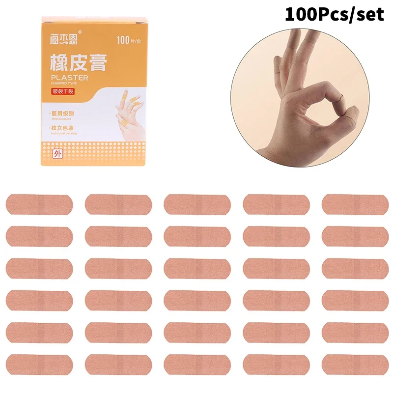 

30/100Pcs Treatment Patches Cracked Heel Hand Treatment Patches, Cracked Heel Hand Repair Bandage