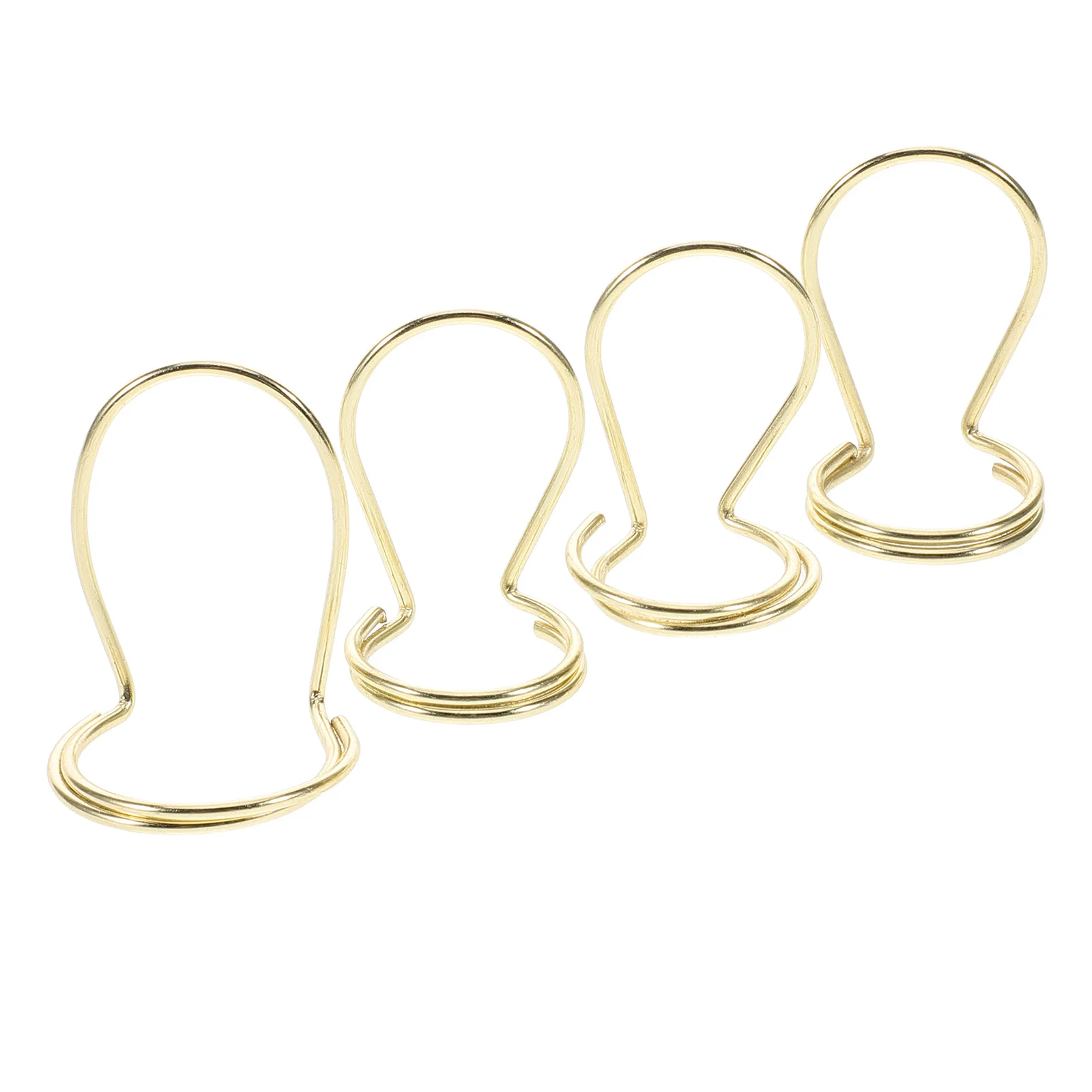 

4pcs Metal Thumb Picks Golden Butterfly Shape For Guitar Bass Adjustable Wire Finger Plectrum Portable Musical Instrument