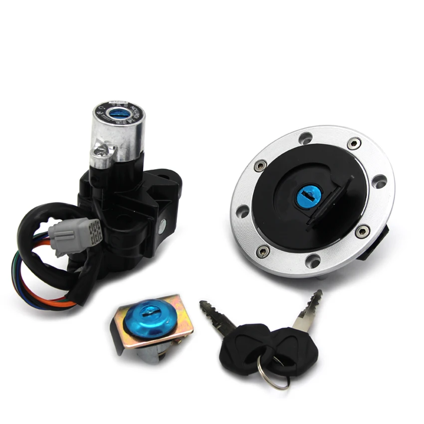 

For Suzuki DL1000 V-Strom 2002-2012 DL650 DL 1000 650 37000-06880 37000-06860 27860 Motorcycle Ignition Switch Seat Lock Key Set
