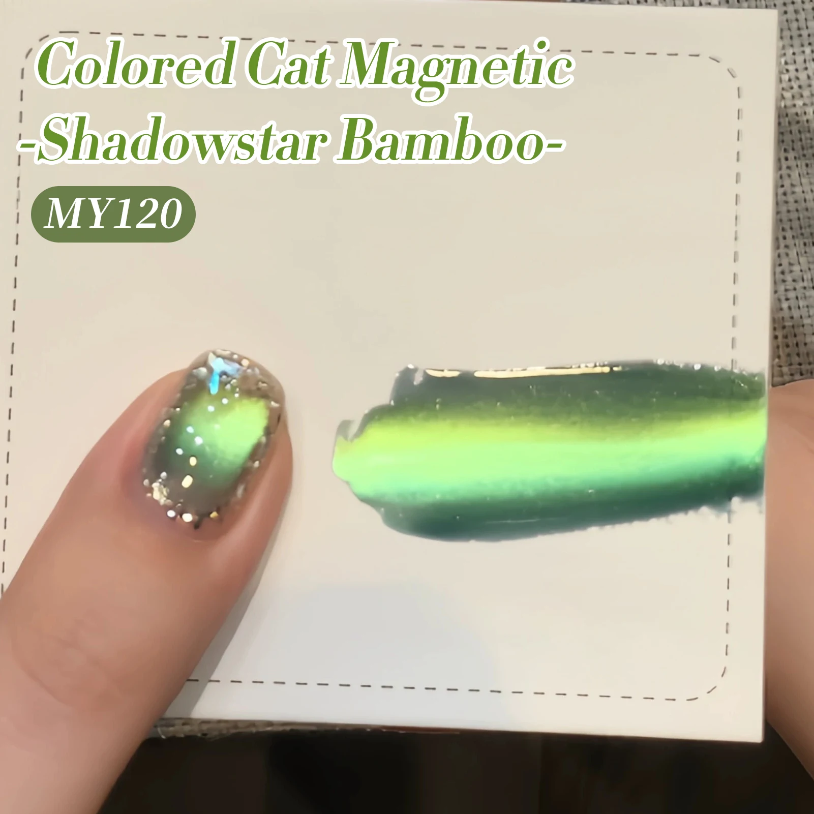 ولد جميلة 15 مللي الأخضر بريق القط المغناطيسي هلام مسمار البولندية الترا تألق نقع قبالة الأشعة فوق البنفسجية هلام مسمار الفن الورنيش لوازم