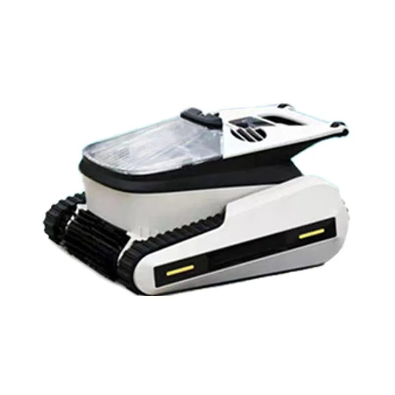 Automatic Swimming Pool Bottom Cleaning Robot Intelligent Wireless Underwater Vacuum Cleaner Plastic Suction