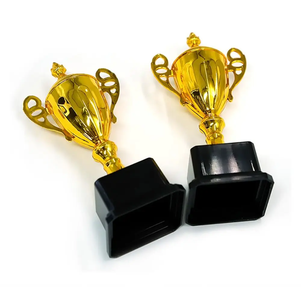 Sturdy Construction Gold Trophy Cup Mini Size Plastic Award Cup Memorial Souvenir Winner Trophy Sports Trophy Competition Props