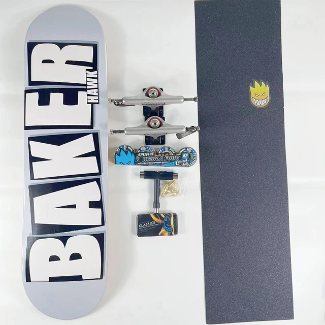 Baker Board Skating  Professional Complete Skateboard 7-ply  Canada  Maple More Color 7.75/8.0/8.25/8.5 Inch Double Rocket 5
