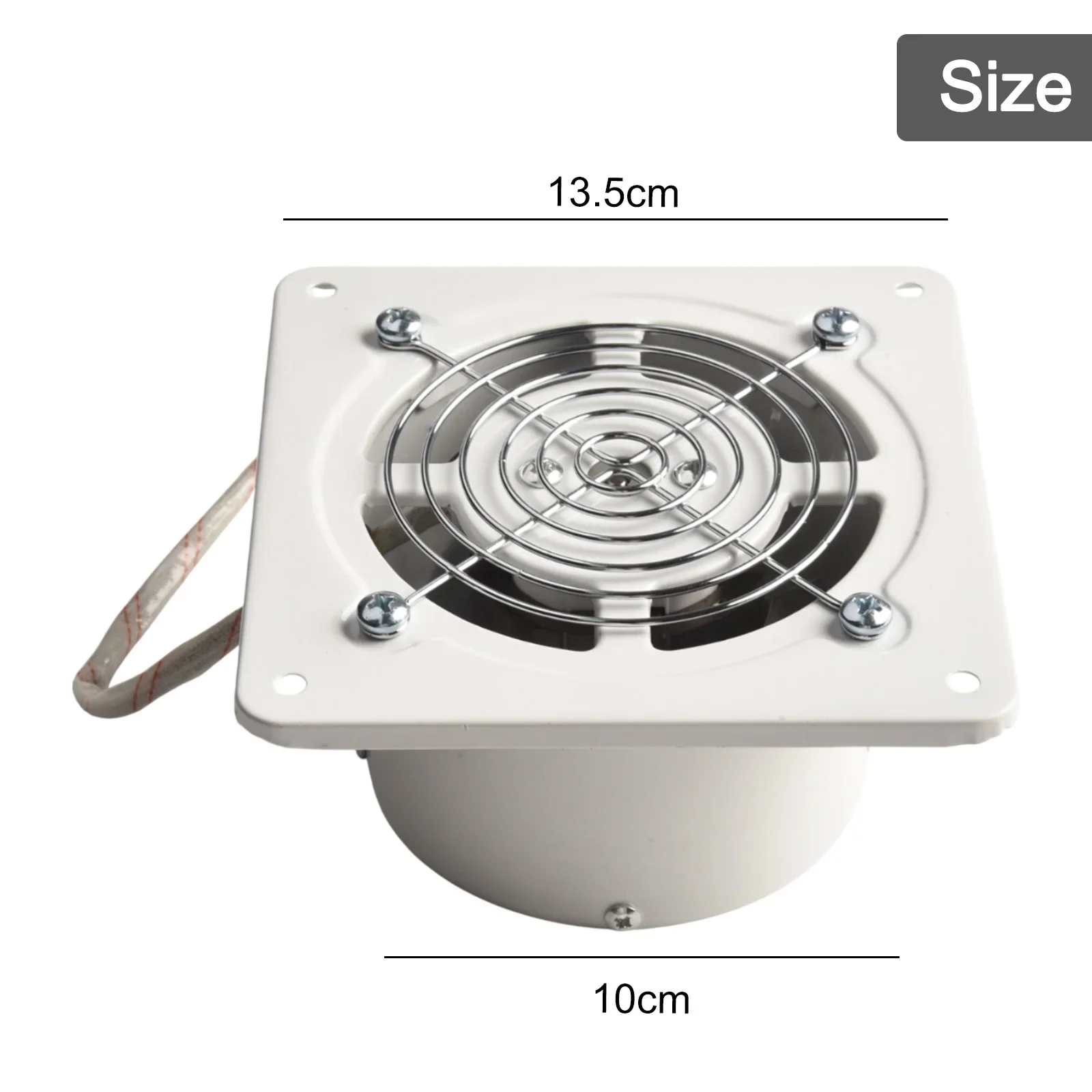 욕실 환기 선풍기, 고품질 다리미 소재, 32W 환기 선풍기, 2800rmin 속도 컴팩트 사이즈
