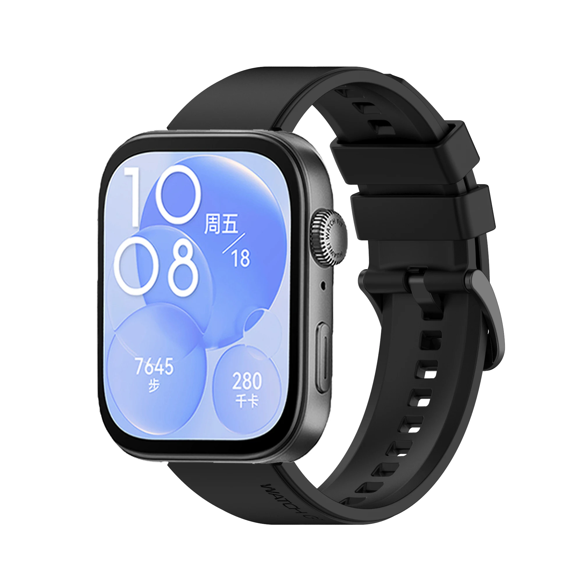 สายนาฬิกาข้อมือซิลิโคนสำหรับ Huawei 3สายรัดข้อมือระบายอากาศสบายสายรัดข้อมือสำหรับ Huawei Watch Fit 3สายรัดข้อมือ