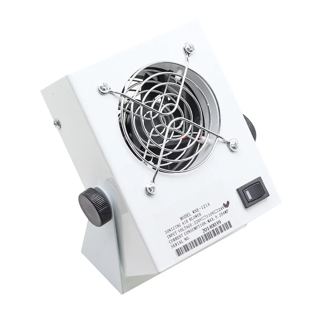 WNE-121A DC 24V Ion Fan Industrial Electrostatic Eliminating Fan Ionizing Air Blower 20-95FM