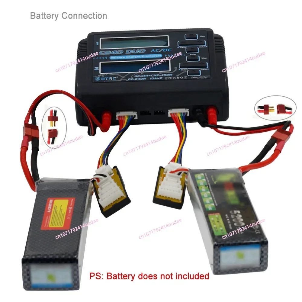 C240 remote control model aircraft charger lipo lithium battery, intelligent balance charger B6 charger toy