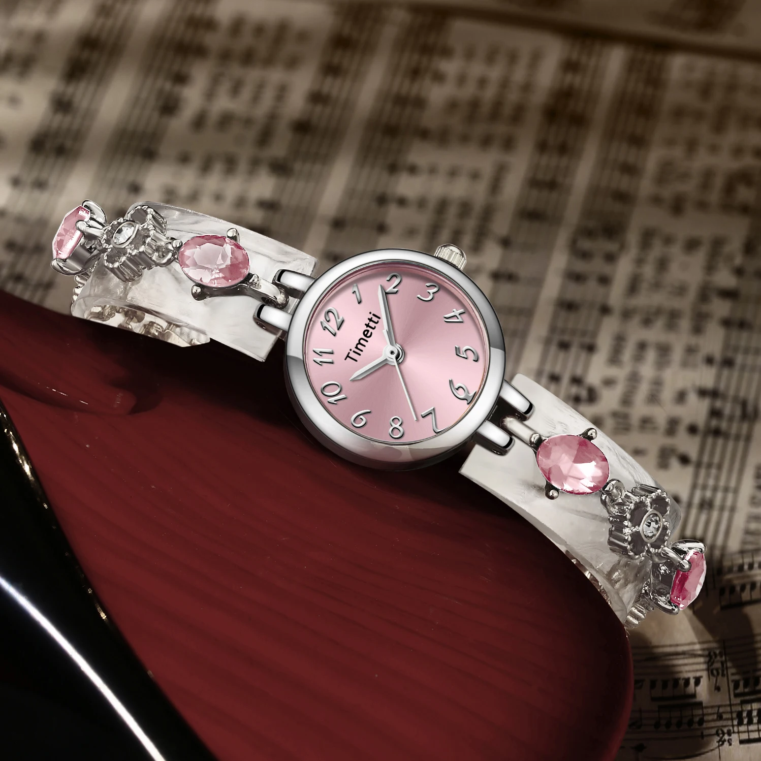 ساعة كوارتز رائعة وبسيطة على طراز الكلية #4