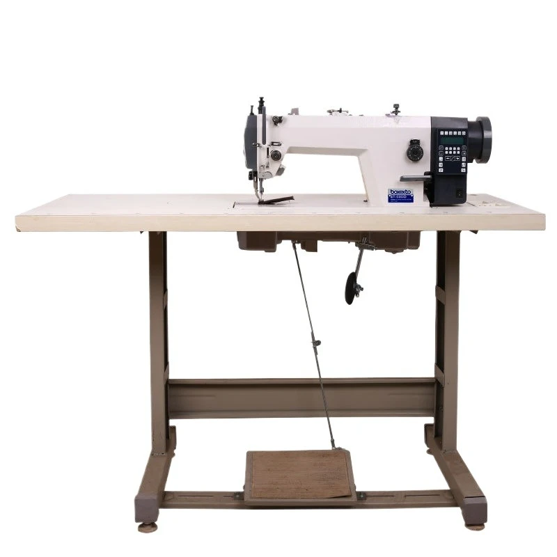 0303 computer synchronization machine up and down feeding sewing machine thick material DY car bag seat cushion foot pad