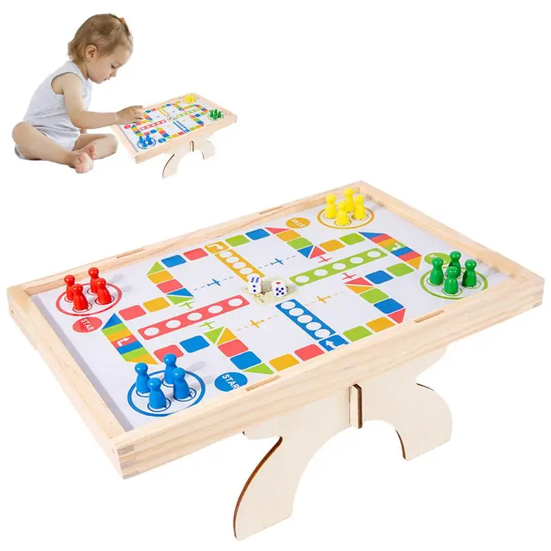 

Table Football Game Double-Sided Interactive Game For Soccer Lovers Learning Education Toys For Living Room Game Room Bedroom