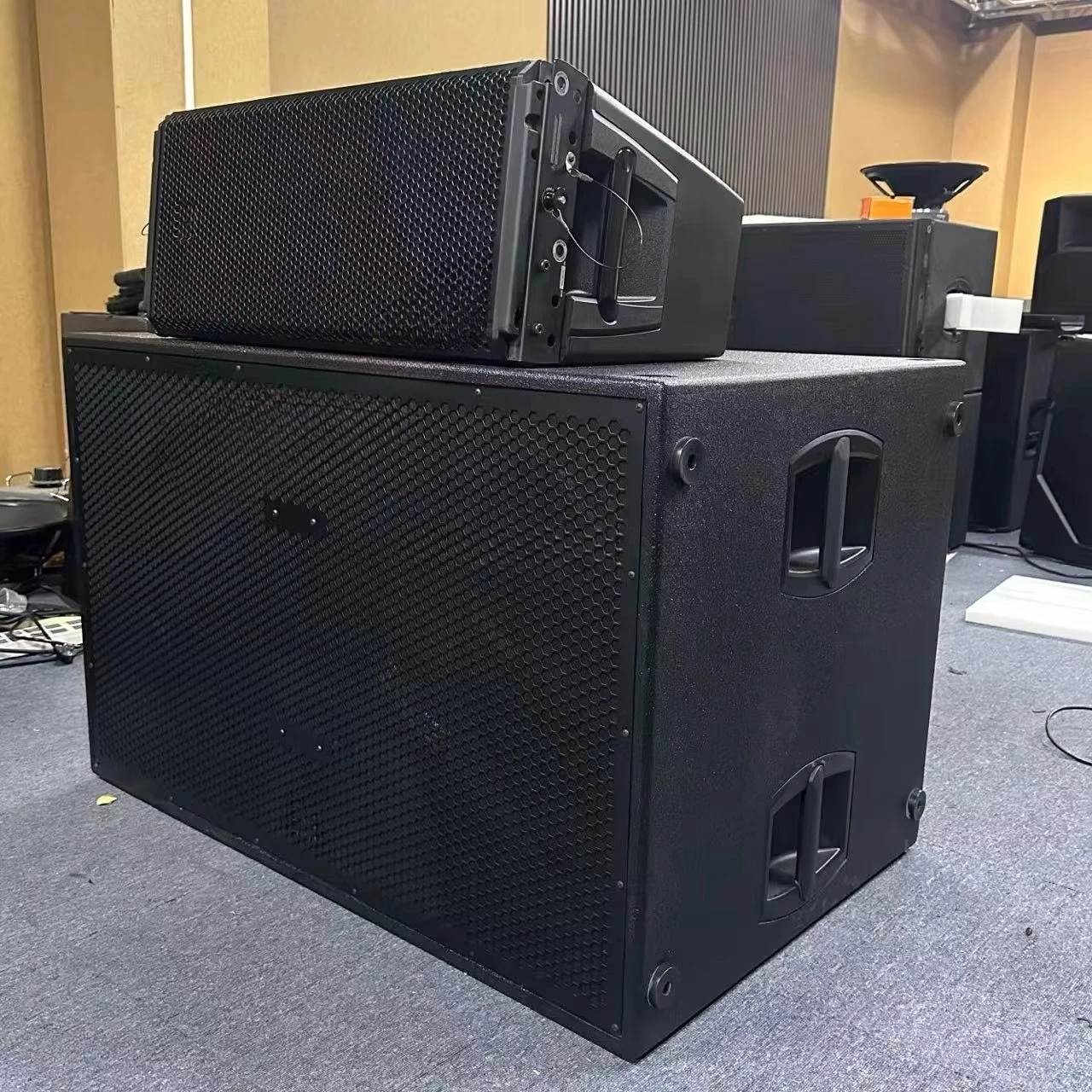 Sub 8006-AS Professional Audio Active Dual 18 Inch Active Subwoofer PA Speaker Sub Sound System for Stage