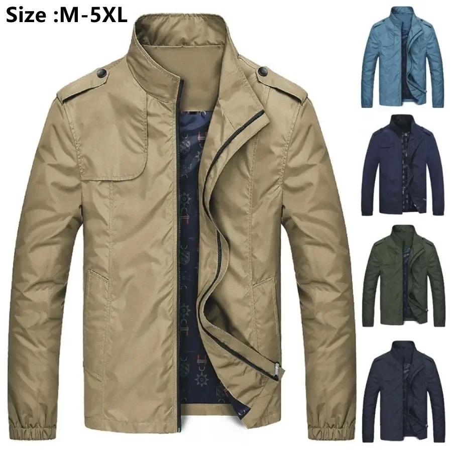 

2024 Men's Business Jacket Brand Clothing Mens Jackets and Coats Outdoors Clothes Casual Mens Outerwear Male Coat Jacket for Men