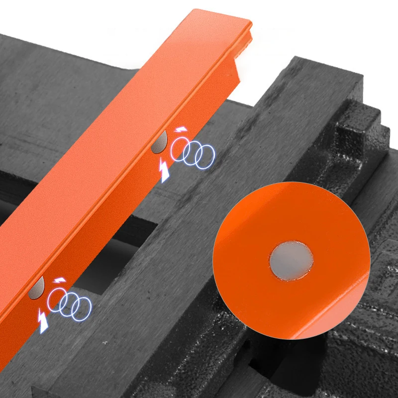 Hot Sale 1Pair 4/6 Inch Magnetic Soft Pad Jaw Rubber For Metal Vise Bench Machine Tools For Metal Vise Bench Machine Tools