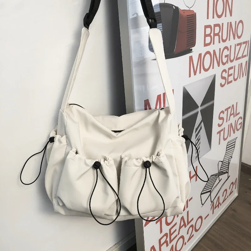 

2025 New Crossbody bag, men's single-shoulder bag, workwear bag, postman, trendy brand crossbody bag, street fashion