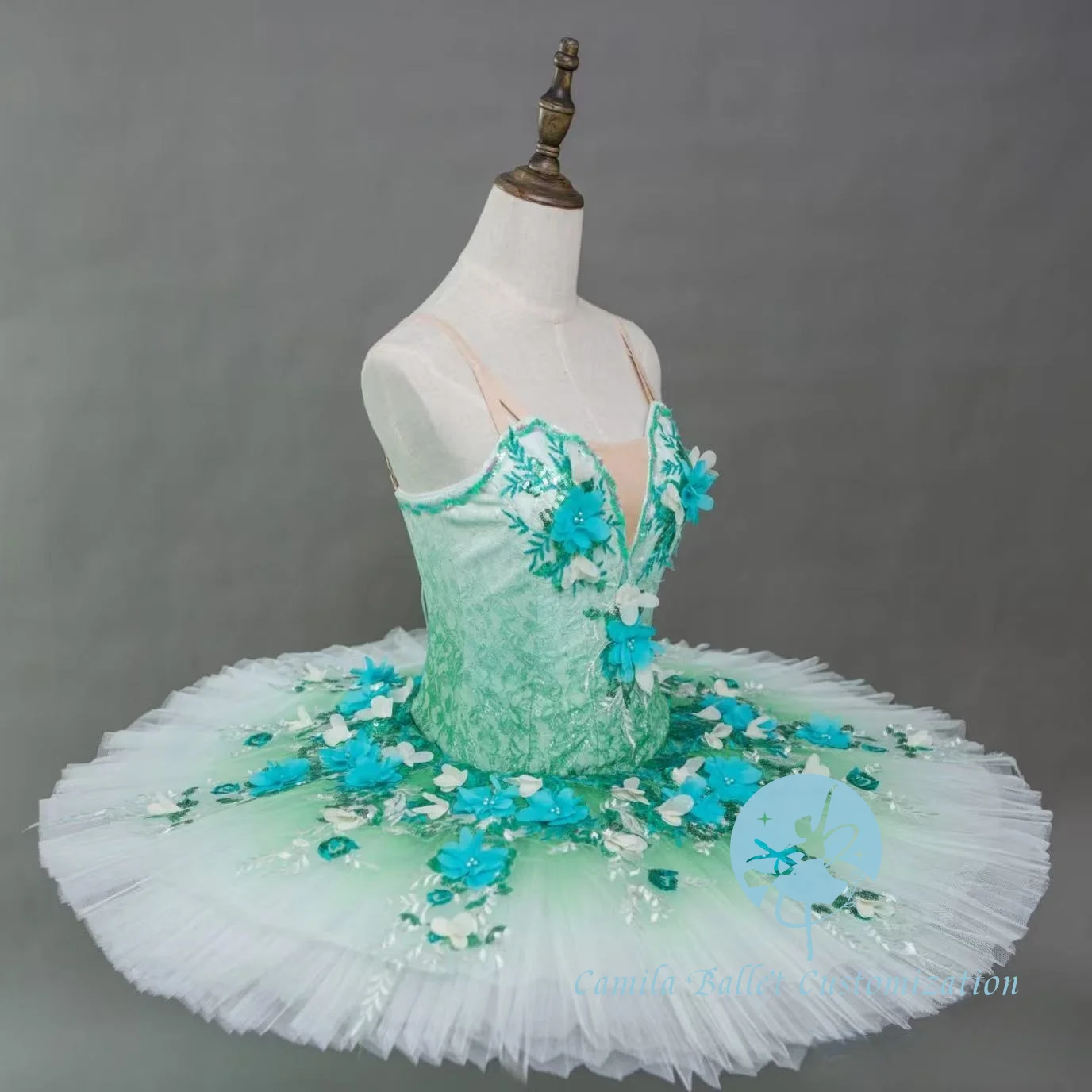 Professionelle benutzerdefinierte Blumengott Dornröschen Fee Puppe Ballett Wettbewerb Leistung Tutu Rock Erwachsene und Kinder