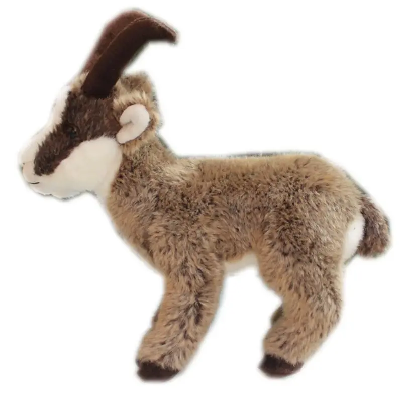 Beurre d'antilope de mouton mignon pour enfants, jouets de chiffon en peluche, cadeaux pour petite amie, accessoires d'éducation précoce