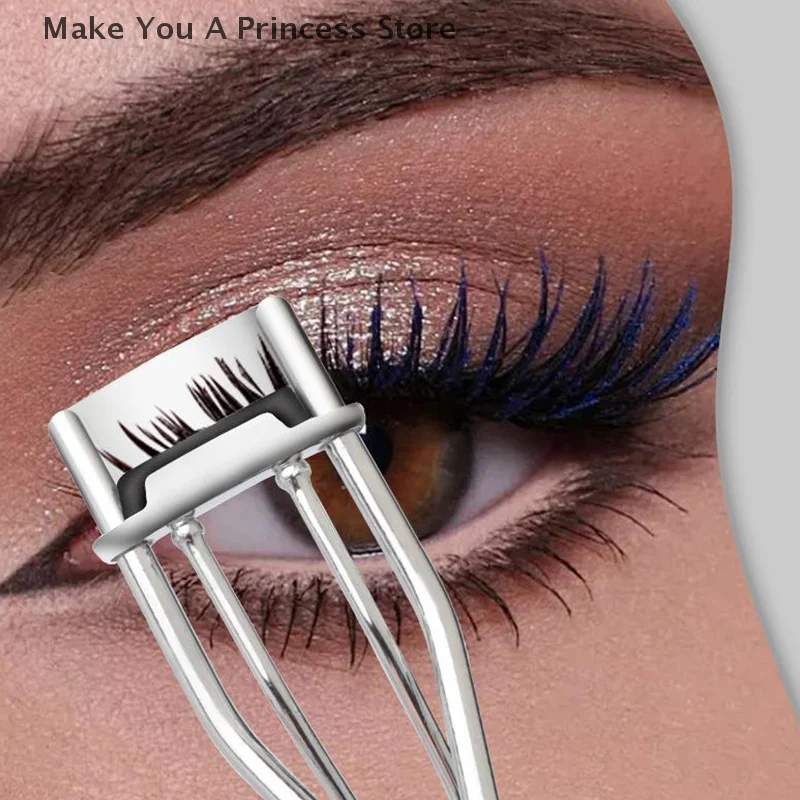 Mini częściowa zalotka Nature Curl Sun Flower przedłużanie rzęs pęseta do rzęs ze stali nierdzewnej uroda narzędzie do makijażu