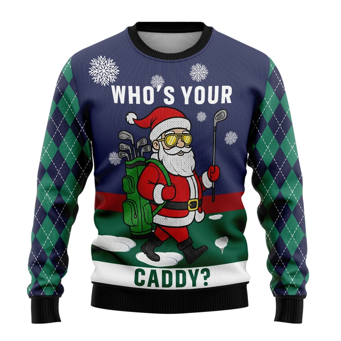 

3D Funny Printed Long Sleeve O-neck Christmas Sweaters Tops Pullover Xmas Sweatshirt 2025 Women Men Beer Ugly Christmas Sweater