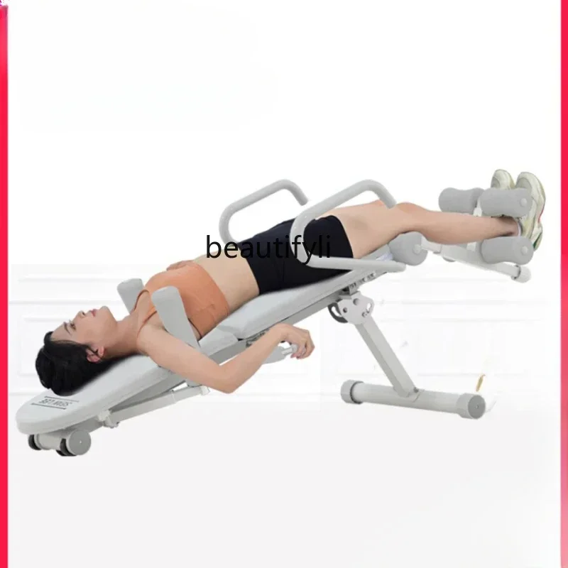 Convenient Lumbar Disc Lumbar Vertebra Soothing Device Auxiliary Traction Inverted Stretch Machine Equipment