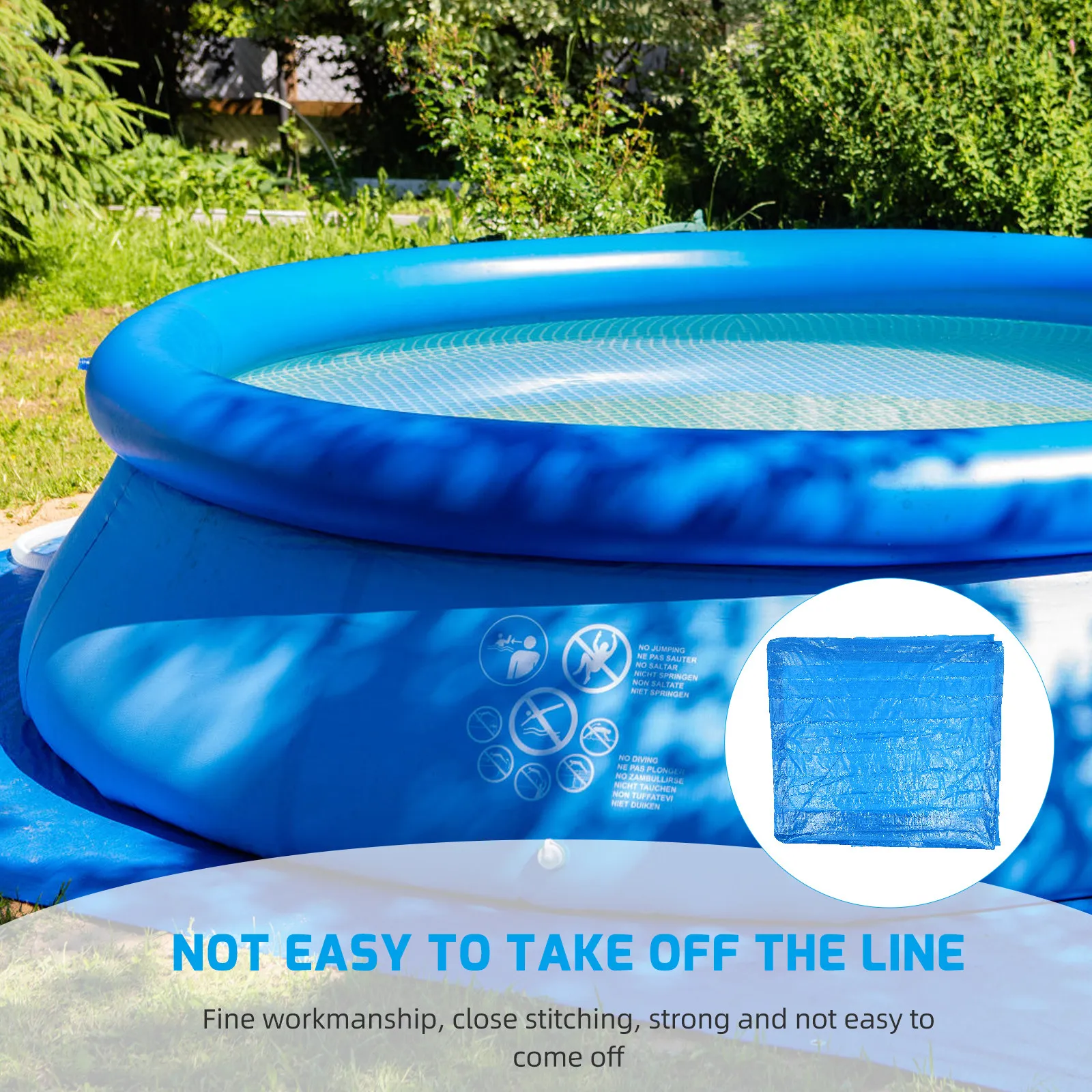 

Premium Heavy-Duty Inflatable Swimming Pool Cover Waterproof Dust Proof Protective Cover for Outdoor Indoor Hot Spring Bubble