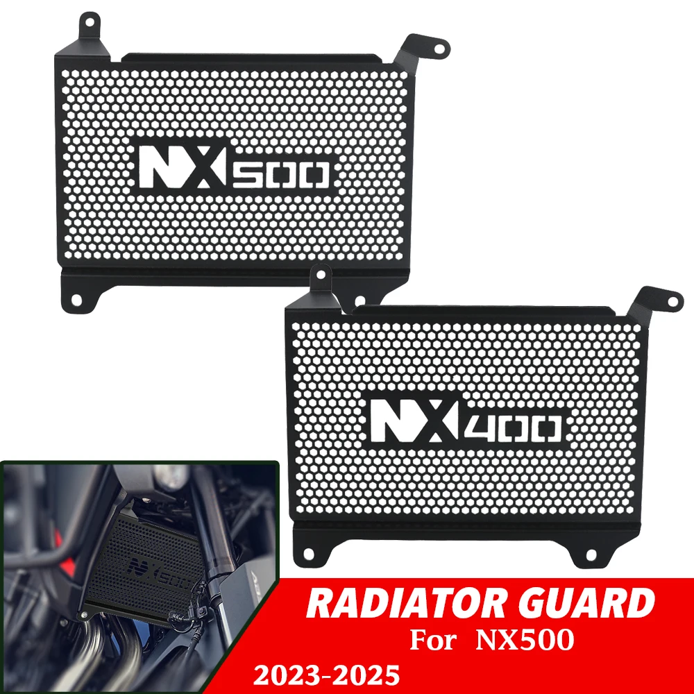 

2024 2025 Radiator Guard For HONDA NX500 NX400 NX 500 NX 400 2023 Motorcycle Accessories Radiator Grille Guard Cover Protection