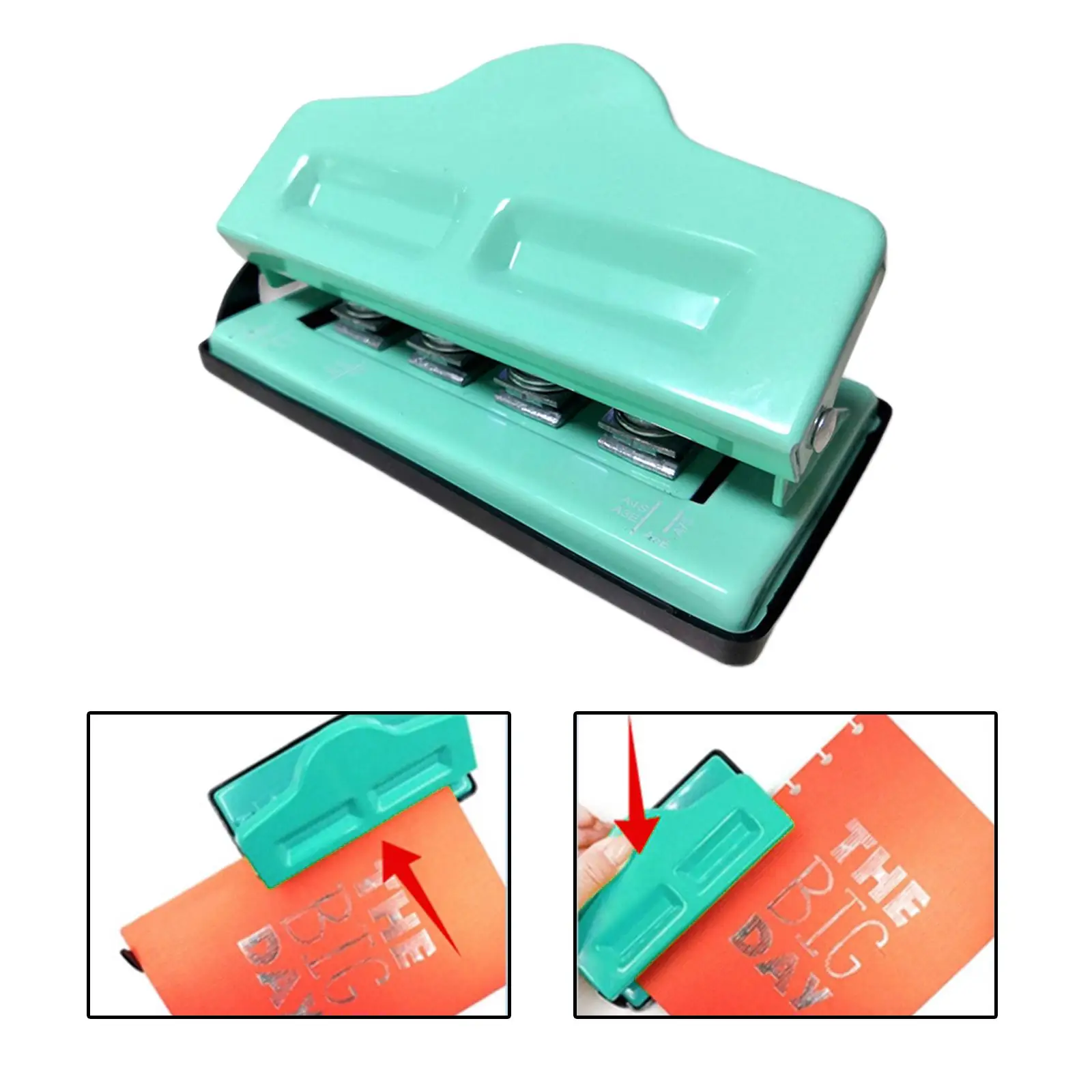 Hole Puncher Mushroom Hole Booking Cutter Tool Punch Tools f/ School