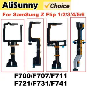 Bilashmart Mainboard Connector LCD Flex Cable SamSung Z Flip 5 4 3 2 Flip6 F700 F707 F711 F731 F741 F721 Main Display Spin Axis Cable